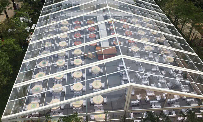 透明活動篷房、帳篷