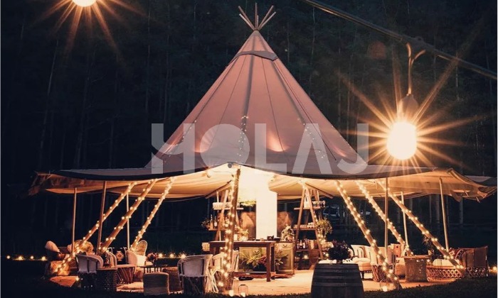 印第安Tipi營(yíng)地帳篷