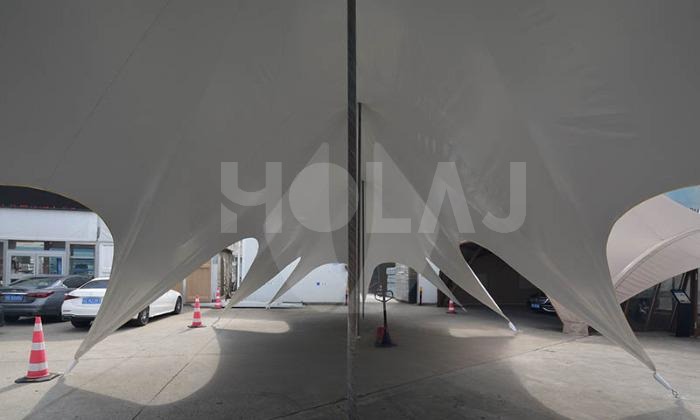 三頂星型天幕帳篷